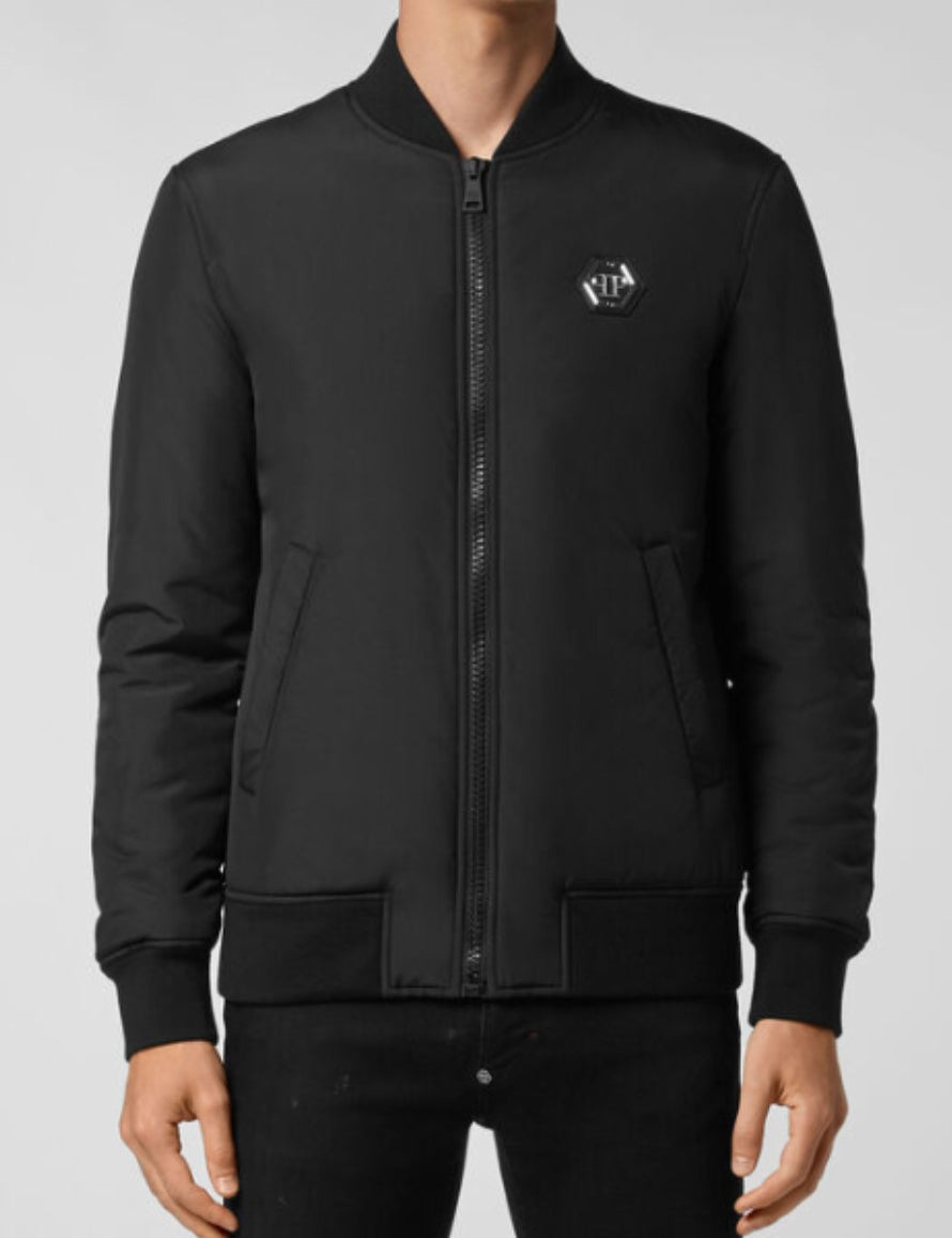 Inverno, FW20, Giubbino, Nero, Outlet, Philipp Plein, Ultimo, Uomo, XXL