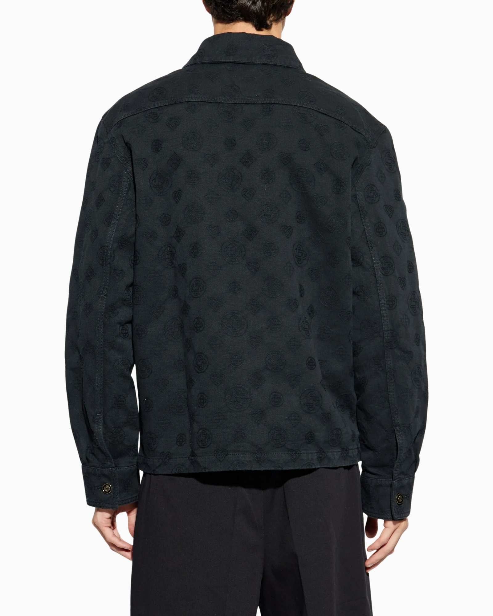 Casablanca Giubbino MAW25JK420/01 - SanShopLuxury - 2025, Abbigliamento, Autunno/Inverno, Casablanca, Continuativo, FW25, Giubbino, Idoneo, jeans, L, M, Nero, New, Primavera/Estate, Uomo, XL