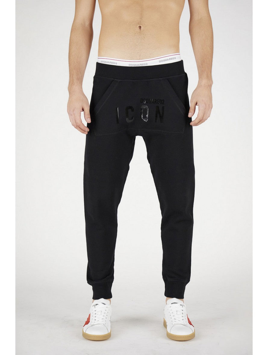 Inverno, Carry Over, Dsquared2, L, M, Nero, Outlet, Pantatuta, Uomo, XL