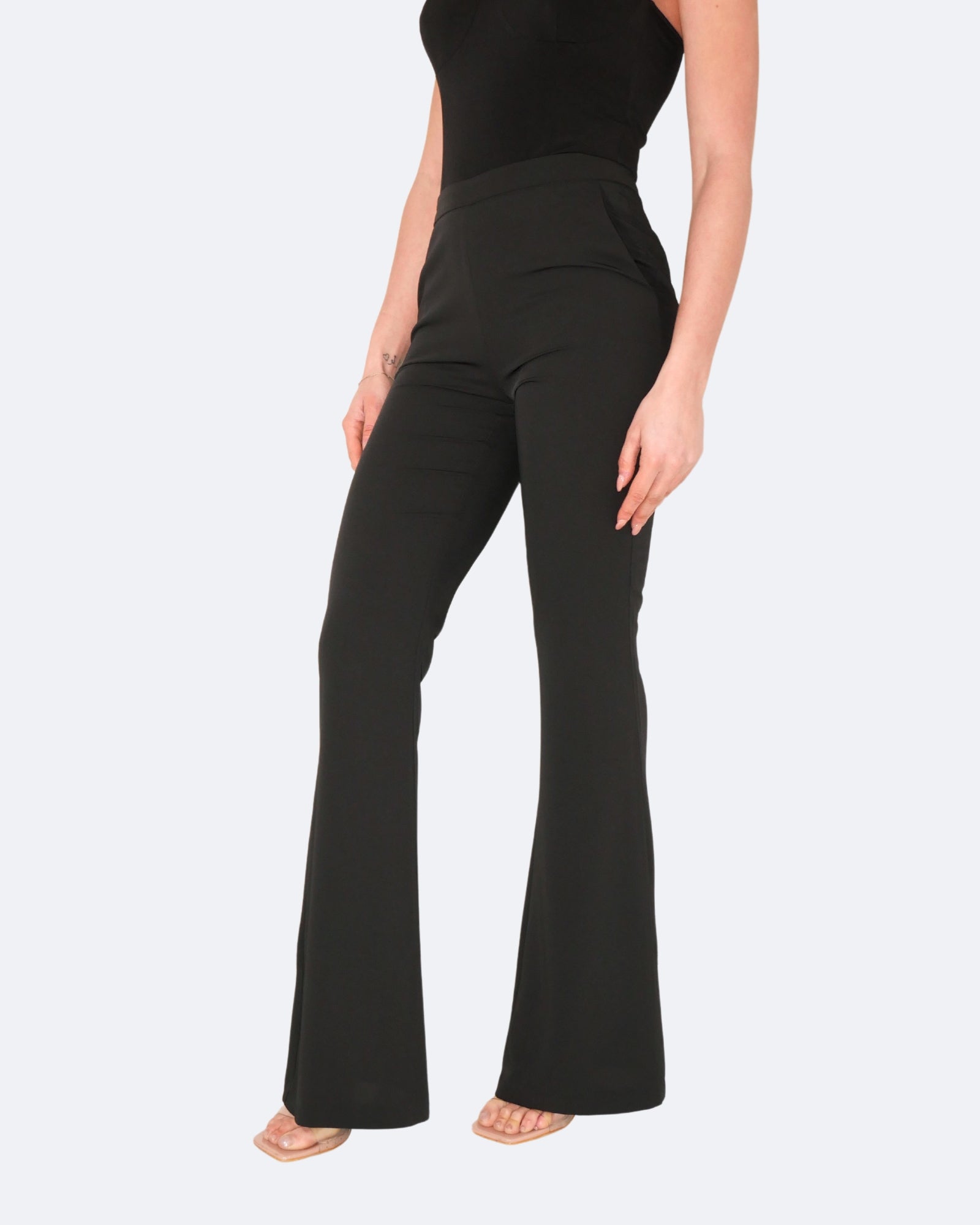 So Lavish Pantalone P4054-N - SanShopLuxury - 2024, 38, 40, 42, 44, 46, Abbigliamento, Autunno/Inverno, Continuativo, Donna, FW24, Idoneo, Nero, Outlet, Pantalone, Primavera/Estate, So Lavish