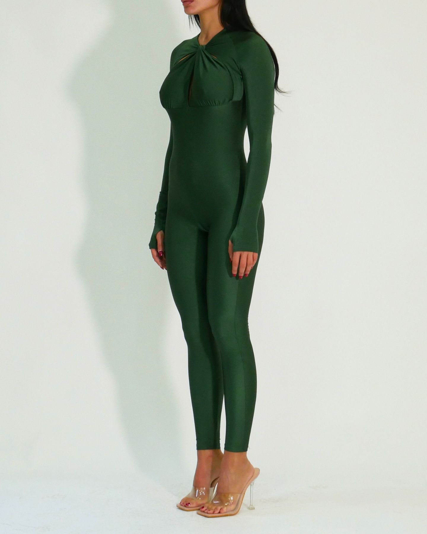 District Margherita Mazzei Tuta Intera AW88 0405 - SanShopLuxury - 2024, Abbigliamento, Autunno/Inverno, District Margherita Mazzei, Donna, FW24, Idoneo, L, M, Outlet, S, Tuta Intera, Verde, XL, XS