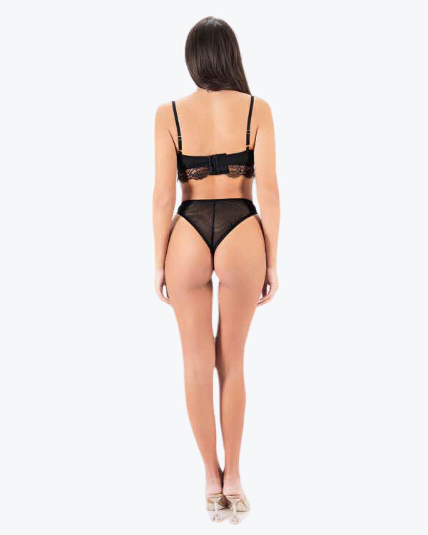 District Margherita Mazzei Set Lingerie LG20 0407 - SanShopLuxury - 1°, 2°, 3°, 4°, 5°, Autunno/Inverno, Carry Over, Continuativo, District Margherita Mazzei, Donna, Idoneo, Intimo, Nero, New, Primavera/Estate, Set Lingerie