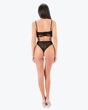 District Margherita Mazzei Set Lingerie LG20 0407 - SanShopLuxury - 1°, 2°, 3°, 4°, 5°, Autunno/Inverno, Carry Over, Continuativo, District Margherita Mazzei, Donna, Idoneo, Intimo, Nero, New, Primavera/Estate, Set Lingerie