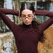 Sunglasses Occhiali TOKYO MOCHA VINO-C03 - SanShopLuxury - 2025, Accessori, Autunno/Inverno, Bellezza, Continuativo, Donna, New, Occhiali, Primavera/Estate, Rosso, SS25, Stellato, Sunglasses, UNISEX, Uomo