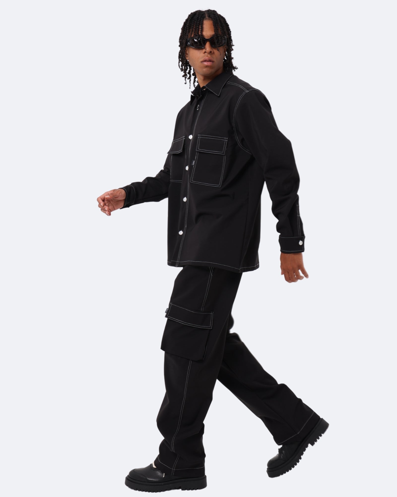 Asensyo Coordinato CO04 - SanShopLuxury - 2024, Abbigliamento, Asensyo, Autunno/Inverno, Coordinato, FW24, Idoneo, L, M, Nero, Outlet, S, Uomo, XL, XXL