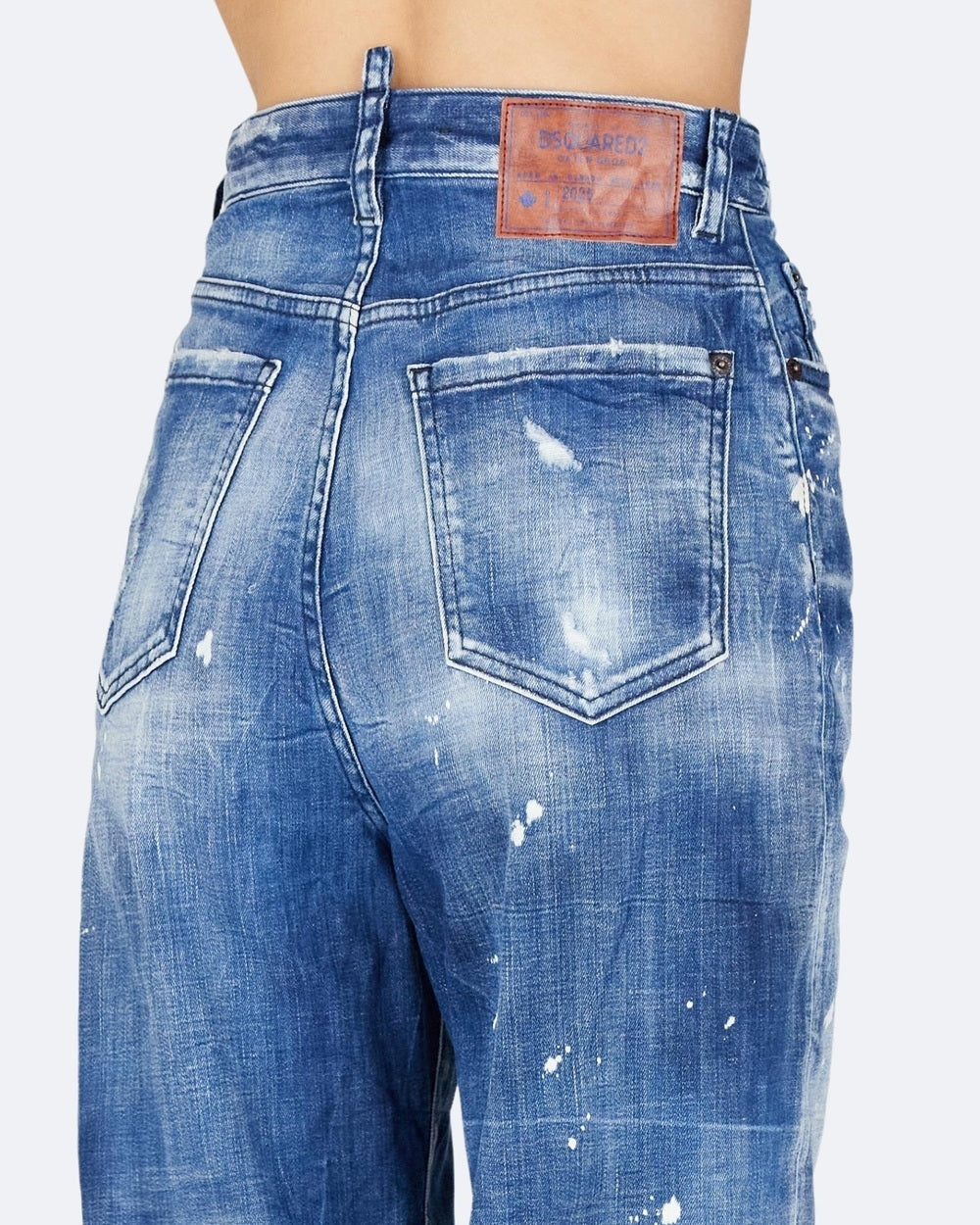 Dsquared2 Jeans S75LB1028/S30342470 - SanShopLuxury - 2025, 36, 38, 40, 42, 44, Abbigliamento, Autunno/Inverno, Blu, Continuativo, Donna, Dsquared2, Idoneo, Jeans, New, Primavera/Estate, SS25