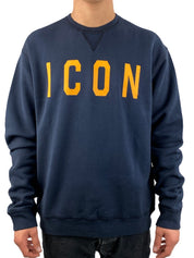 Dsquared2 Felpa S74GU0281 - SanShopLuxury - -50%, 2018, Abbigliamento, Autunno/Inverno, Blu, Dsquared2, Felpa, FW18, Outlet, S, Ultimo, Uomo