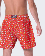 Mc2 Saint Barth Costume LIG0003-03677F - SanShopLuxury - Abbigliamento, Beachwear, Carry Over, Costume, Idoneo, L, Mc2 Saint Barth, New, Pantaloncino, Primavera/Estate, Rosso, Ultimo, Uomo