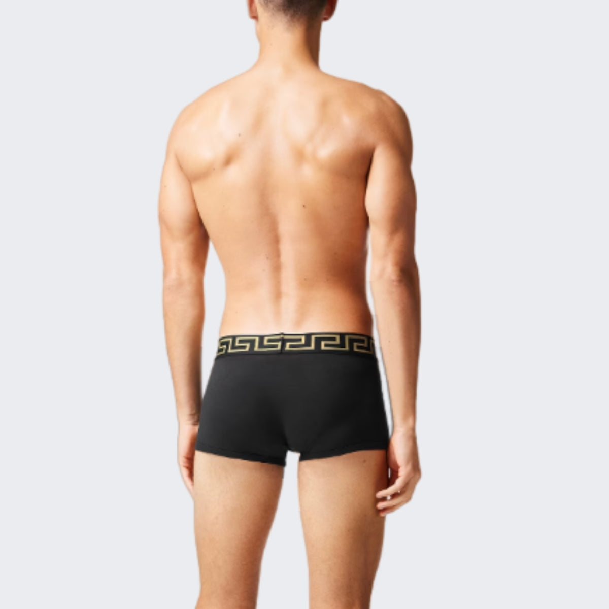 Versace Boxer AU10181 A232741 A80G - SanShopLuxury - 3, Autunno/Inverno, Boxer, Carry Over, Continuativo, Intimo, Nero, New, Primavera/Estate, Stellato, Ultimo, Uomo, Versace