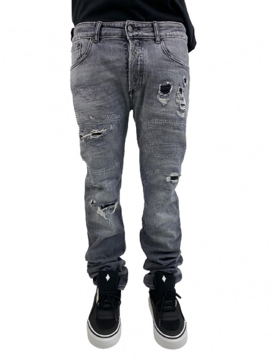 Marcelo Burlon Jeans CMCE016F17556082 - SanShopLuxury - -70%, 2017, 46, Abbigliamento, Autunno/Inverno, FW17, Grigio, Jeans, Marcelo Burlon, Outlet, Ultimo, Uomo