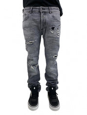 Marcelo Burlon Jeans CMCE016F17556082 - SanShopLuxury - -70%, 2017, 46, Abbigliamento, Autunno/Inverno, FW17, Grigio, Jeans, Marcelo Burlon, Outlet, Ultimo, Uomo