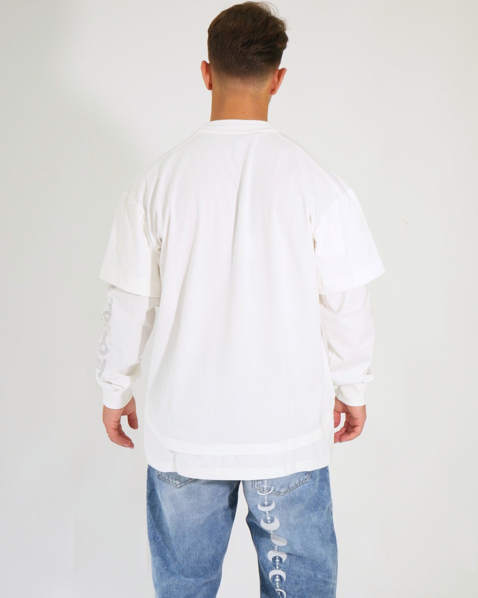 Donotconform T-Shirt TEE6000-B - SanShopLuxury - 2025, Abbigliamento, Autunno/Inverno, Bianco, Continuativo, Donotconform, FW25, Idoneo, L, M, New, Primavera/Estate, S, T-Shirt, Uomo, XL