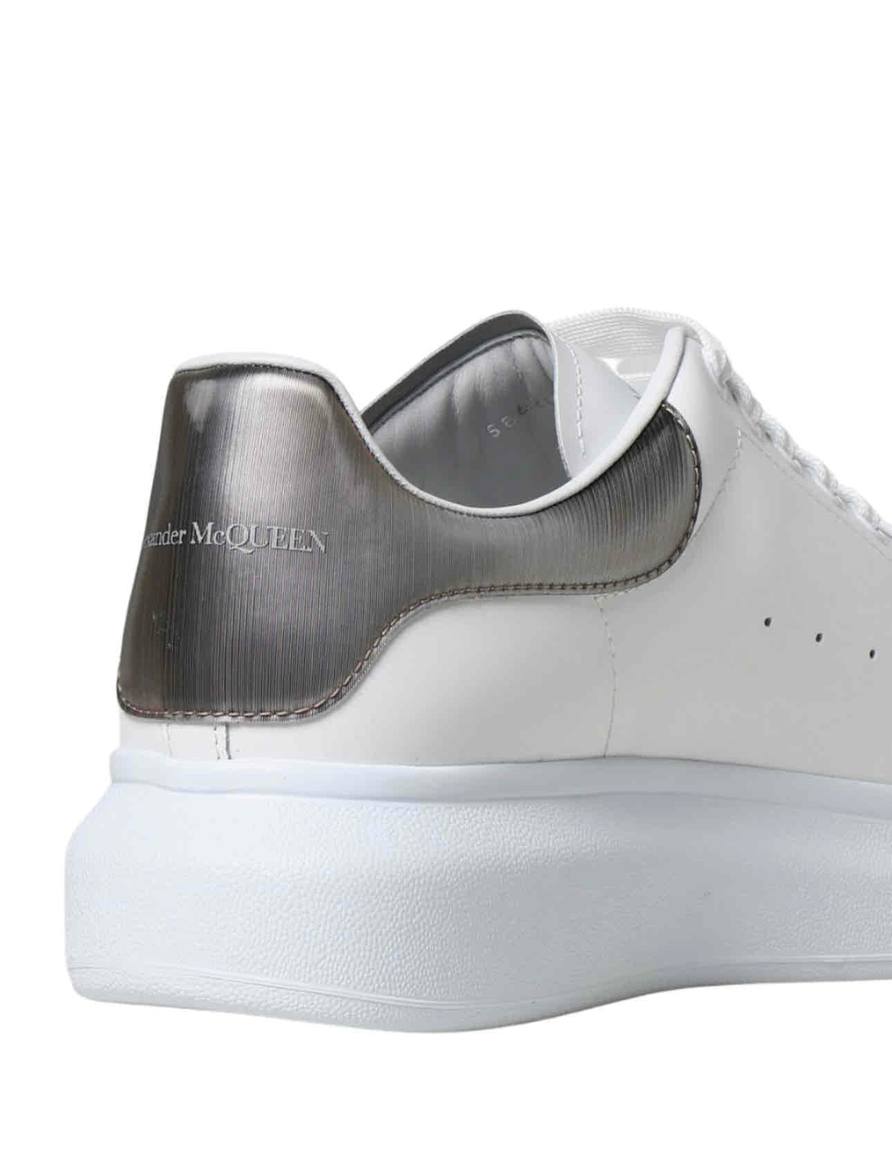 Alexander Mcqueen Sneakers 586204 WIBNR - SanShopLuxury - 2022, 40, 40.5, Alexander Mcqueen, Autunno/Inverno, Bianco, Calzature, Carry Over, Continuativo, Idoneo, New, Primavera/Estate, Sneakers, Uomo