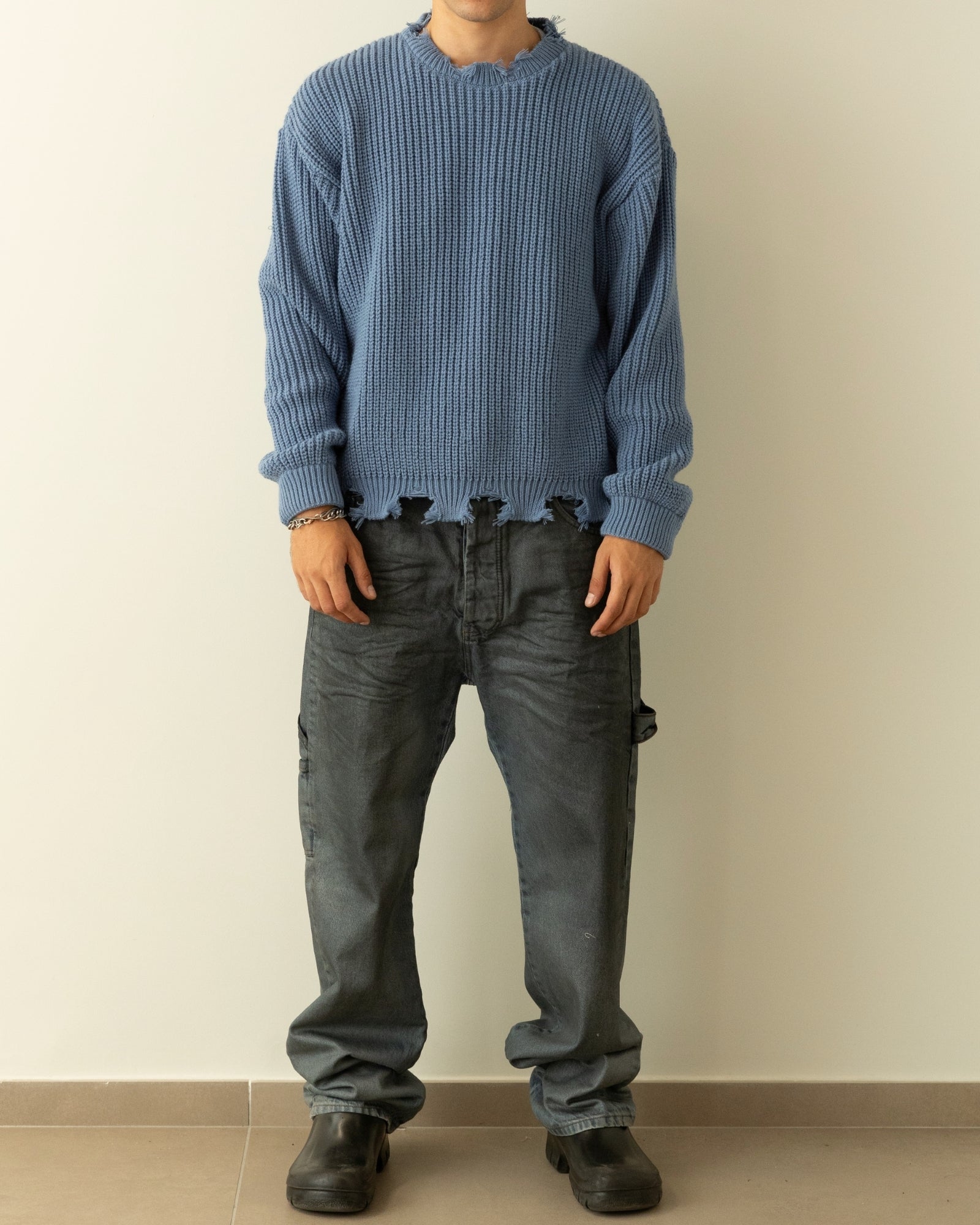 Gavensemble Jeans BAGGY50-BL - SanShopLuxury - 2024, 44, 46, 48, 50, 52, 54, Abbigliamento, Autunno/Inverno, Baggy, Blu, Continuativo, FW24, Gavensemble, Idoneo, Jeans, Outlet, Primavera/Estate, Uomo