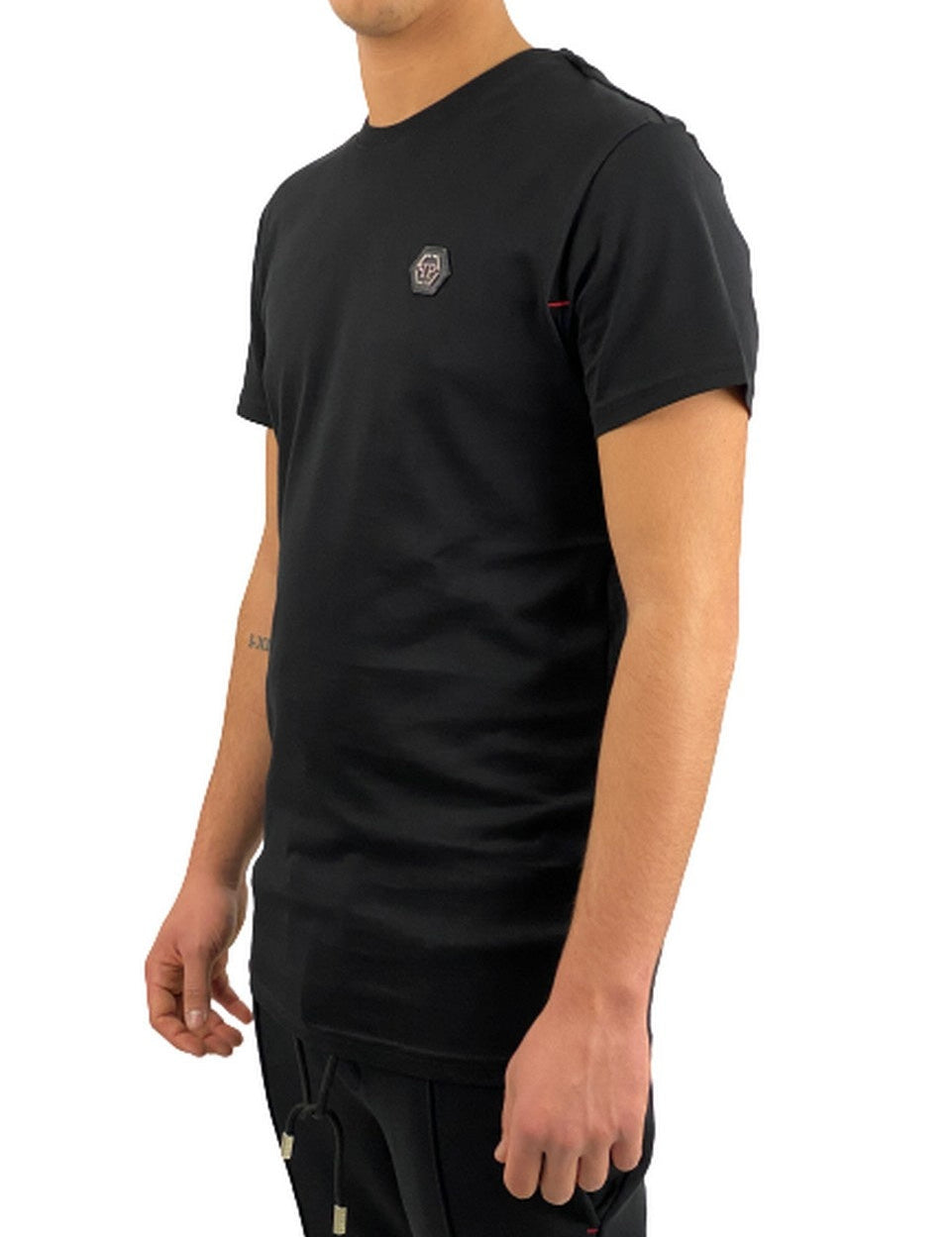 Inverno, FW20, Nero, Outlet, Philipp Plein, S, T-Shirt, Ultimo, Uomo