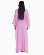 District Margherita Mazzei Copricostume 5WU73 0705 - SanShopLuxury - 2025, Abbigliamento, Beachwear, Copricostume, District Margherita Mazzei, Donna, Idoneo, Kimono Lungo, Lilla, New, Primavera/Estate, SS25, Unica