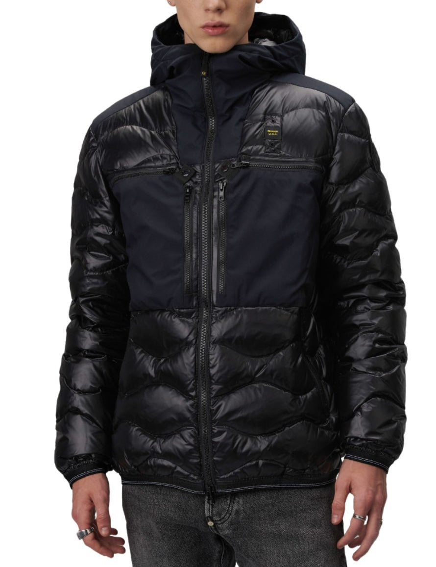 Inverno, Blauer, FW22, Giubbino, Idoneo, L, Nero, Outlet, Uomo, XL, XXL, XXXL