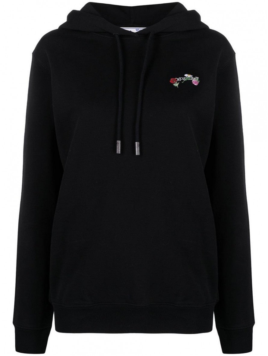 Off-White Felpa OWBB035R21JER003 - SanShopLuxury - -50%, 2021, Abbigliamento, Con Cappuccio, Donna, Felpa, L, Nero, Off-White, Outlet, Primavera/Estate, SS21, Ultimo