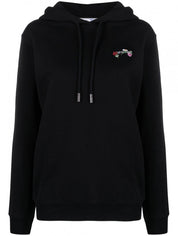 Off-White Felpa OWBB035R21JER003 - SanShopLuxury - -50%, 2021, Abbigliamento, Con Cappuccio, Donna, Felpa, L, Nero, Off-White, Outlet, Primavera/Estate, SS21, Ultimo