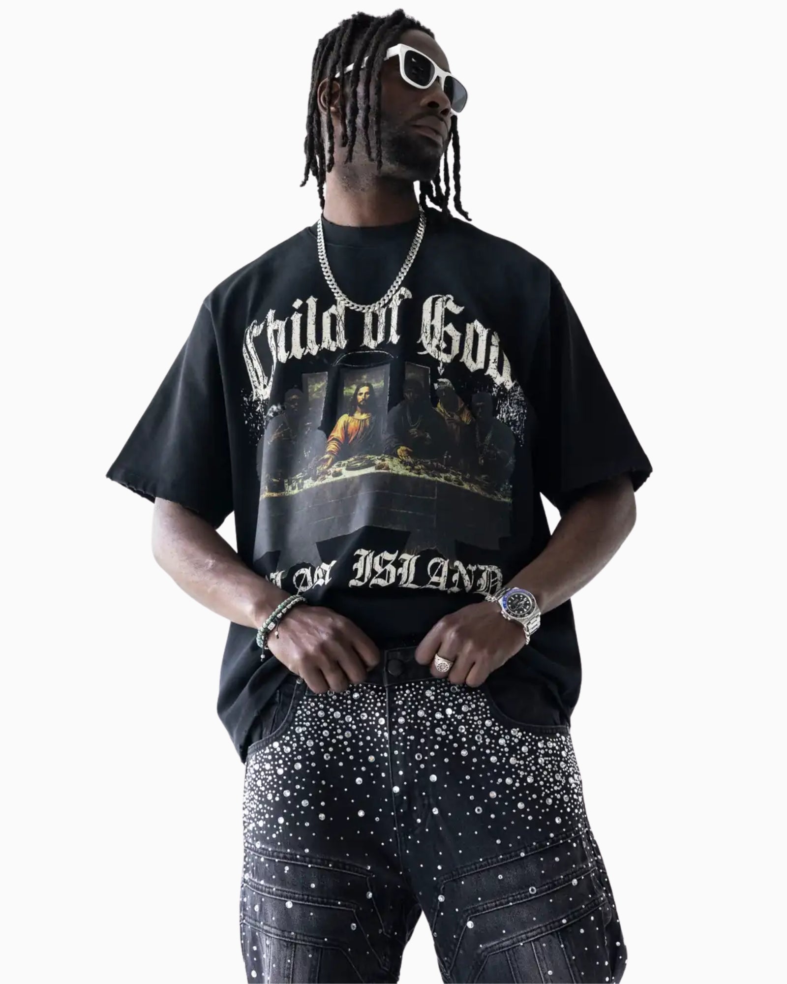 Black Island T-Shirt 2052-BLACK