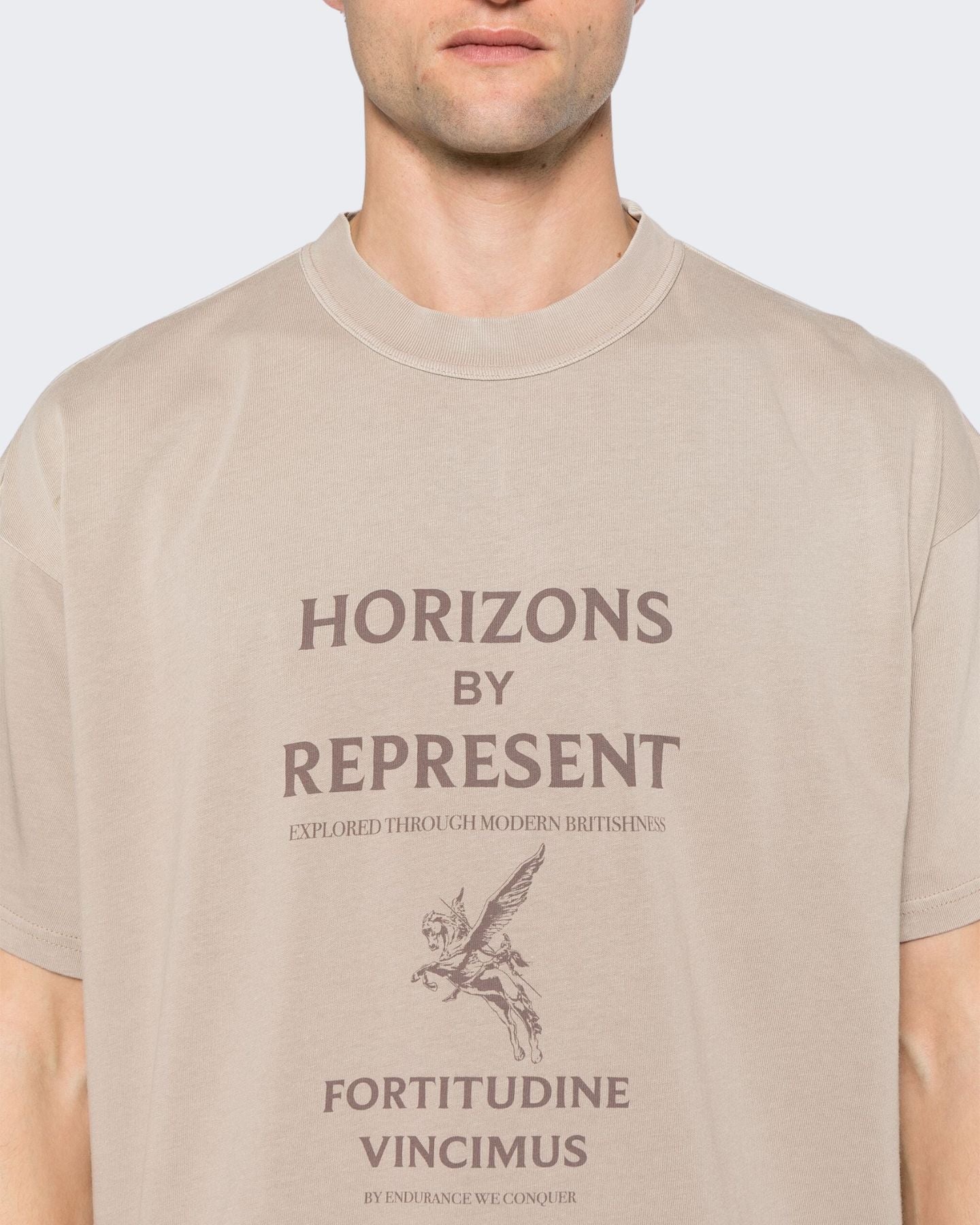 Represent T-Shirt MLM413/431 - SanShopLuxury - 2024, Abbigliamento, Idoneo, L, M, Marrone, Outlet, Primavera/Estate, Represent, S, SS24, T-Shirt, Taupe, Ultimo, Uomo, XL, XXL