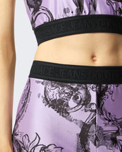 Versace Jeans Couture Leggings 76HAC101/JS292320 - SanShopLuxury - 2024, 38, 40, Abbigliamento, Donna, Idoneo, Leggings, Lilla, Outlet, Primavera/Estate, SS24, Versace Jeans Couture