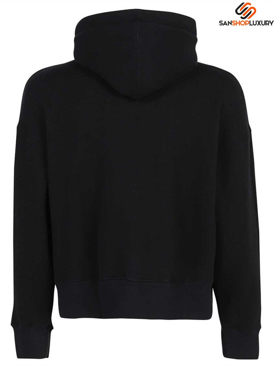 Felpa Palm Angels PMBB058F21FLE007 - SanShopLuxury - -50%, 2021, Abbigliamento, Autunno/Inverno, Beige, Carry Over, Con Cappuccio, Felpa, Idoneo, L, M, Marrone, Nero, Outlet, Palm Angels, Uomo, XL