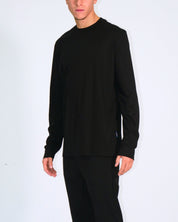 Chiodi Milano T-Shirt 0333 - SanShopLuxury - 2024, Abbigliamento, Autunno/Inverno, Chiodi Milano, FW24, Idoneo, L, M, Manica lunga, Nero, Outlet, S, T-Shirt, Uomo, XL, XXL, XXXL