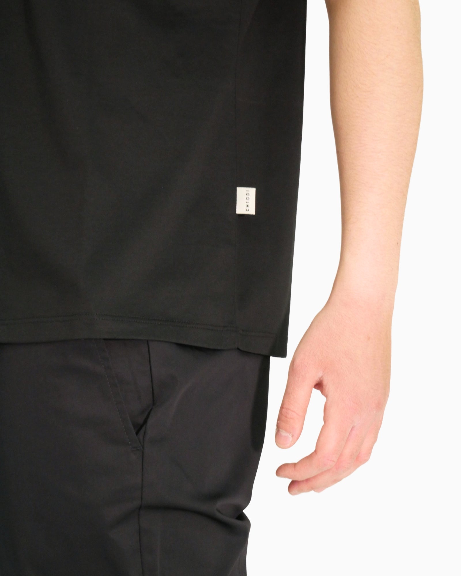 Chiodi Milano T-Shirt SS25-003-N - SanShopLuxury - 2025, Abbigliamento, Chiodi Milano, Idoneo, L, M, Nero, New, Primavera/Estate, S, SS25, T-Shirt, Uomo, XL, XXL