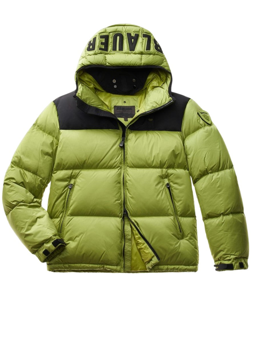 Blauer Giubbino 22WBLUC03173-006365 - SanShopLuxury - 2022, Abbigliamento, Autunno/Inverno, Blauer, FW22, Giubbino, Giubbotteria, Idoneo, L, M, Nero, Outlet, Uomo, Verde, XL, XXL