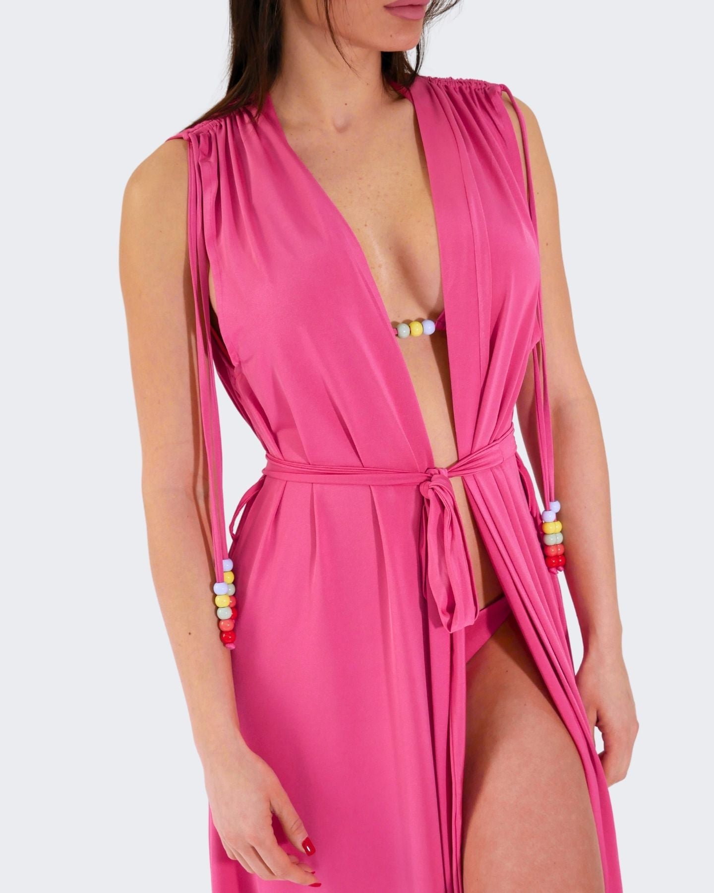 Fabrizia Copricostume PC05 0105 - SanShopLuxury - 2024, Abbigliamento, Beachwear, Copricostume, Donna, Fabrizia, Fucsia, Idoneo, Outlet, Primavera/Estate, SS24, Ultimo, Unica