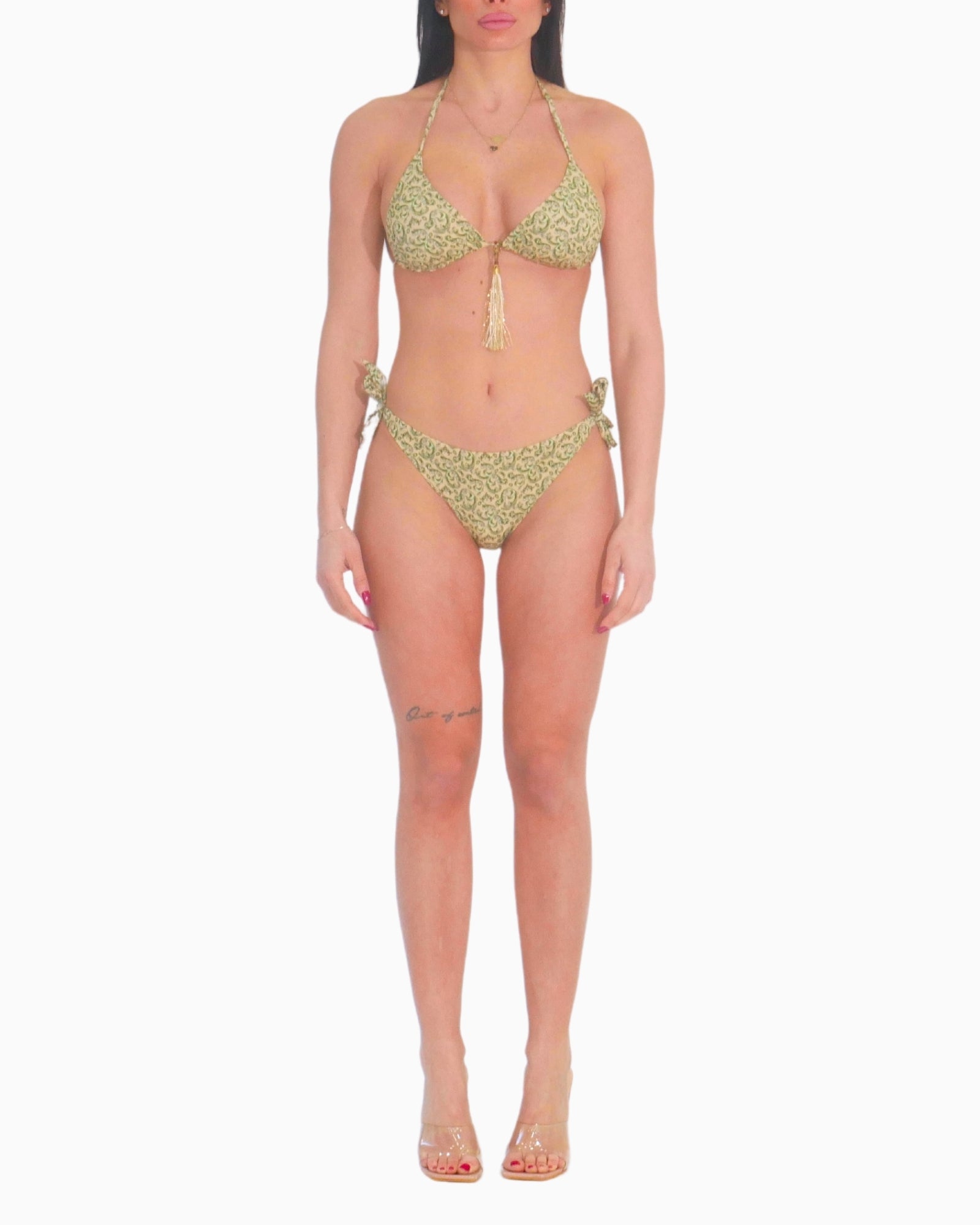District Margherita Mazzei Costume 5BR30-5BR36-1991 - SanShopLuxury - 1°, 2025, 2°, 3°, 4°, 5°, A triangolo, Abbigliamento, Beachwear, Beige, Costume, District Margherita Mazzei, Donna, Idoneo, New, Primavera/Estate, SS25