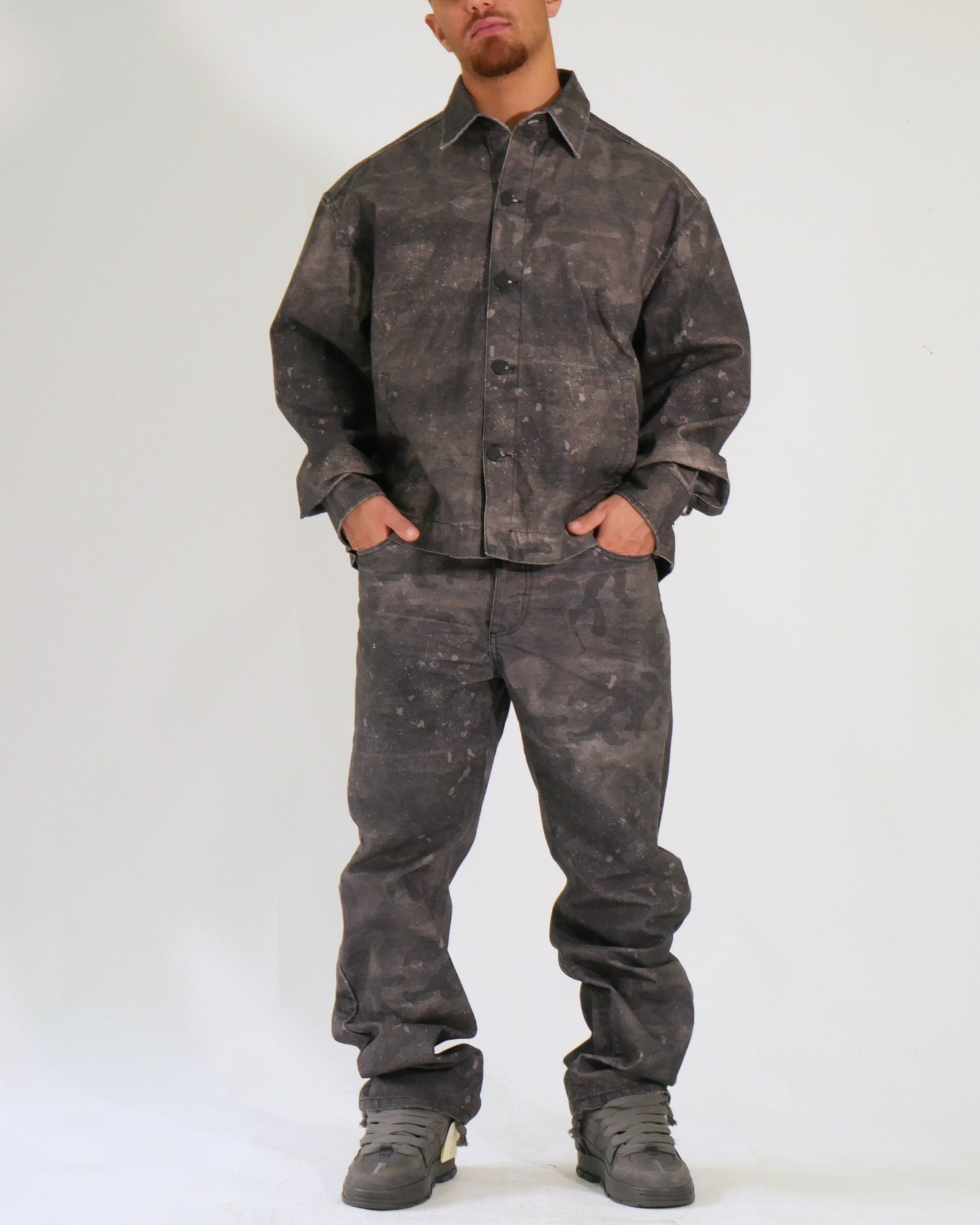 Donotconform Jeans BAGGY2040-N - SanShopLuxury - 2025, 44, 46, 48, 50, 52, 54, Abbigliamento, Autunno/Inverno, Continuativo, Donotconform, FW25, Idoneo, Jeans, Nero, New, Primavera/Estate, Uomo