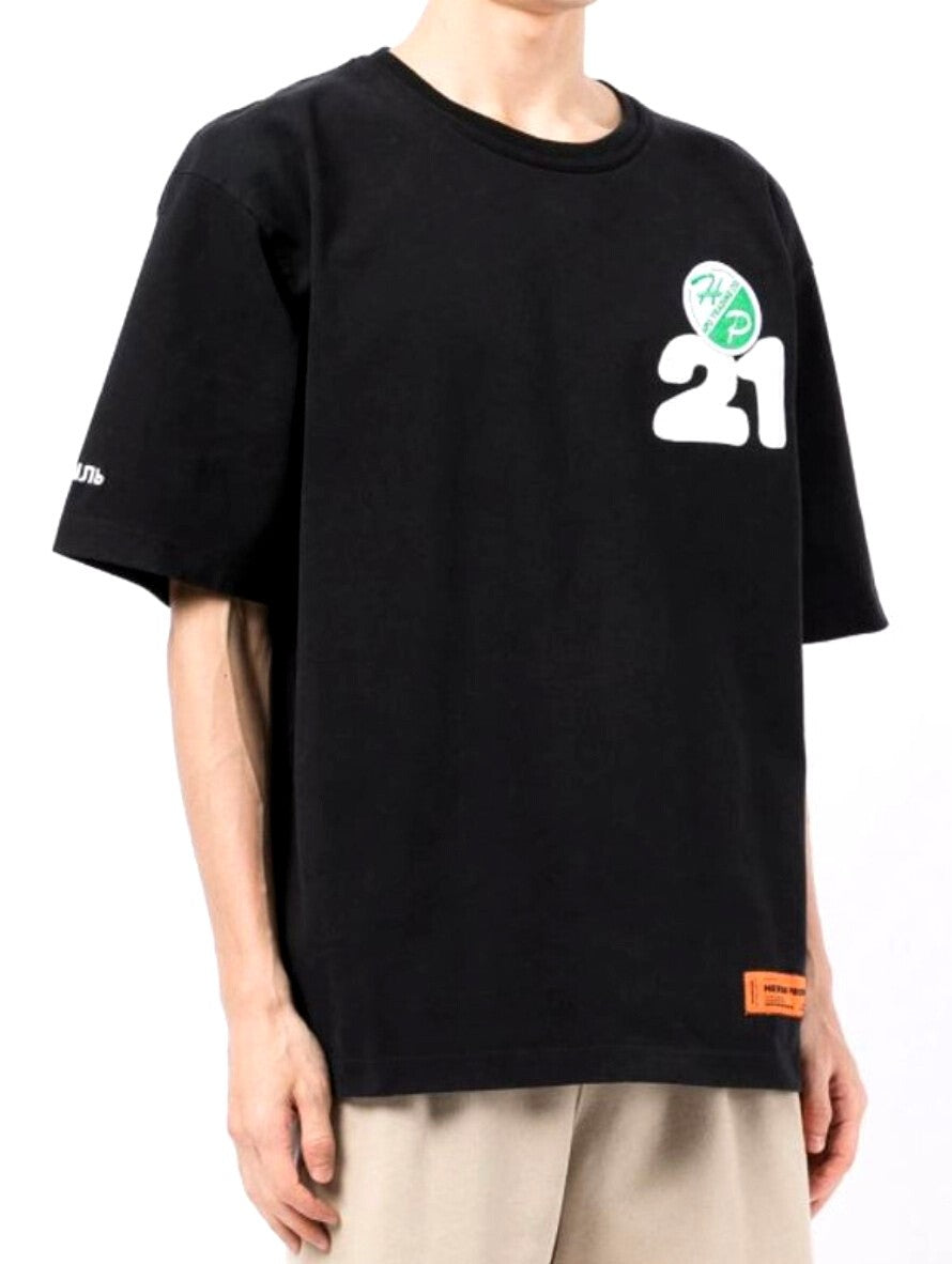 Heron Preston T-Shirt HMAA025F21JER0051001 - SanShopLuxury - -50%, 2021, Abbigliamento, Autunno/Inverno, FW21, Heron Preston, L, M, Nero, Outlet, T-Shirt, Uomo