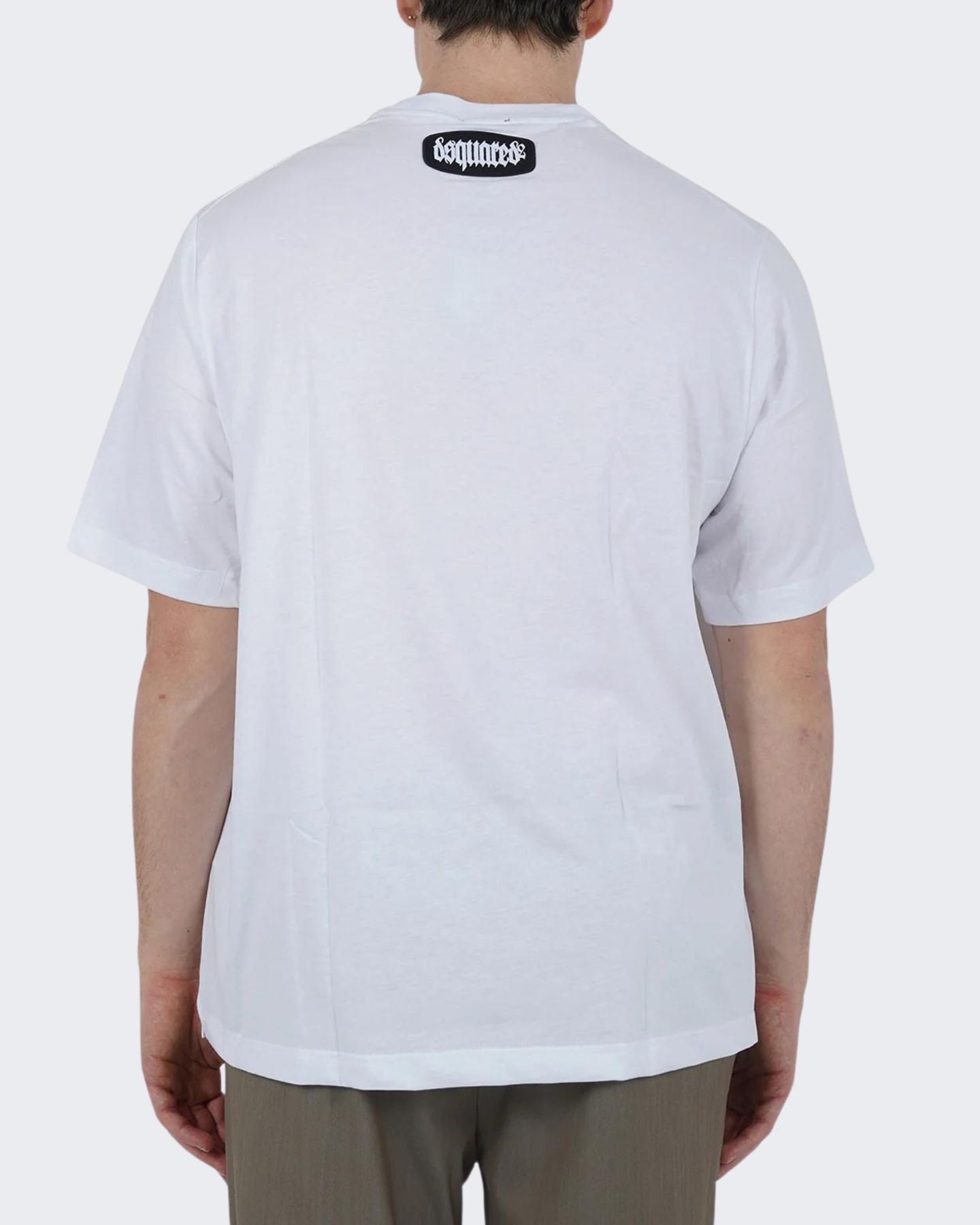 Dsquared2 T-Shirt D9M3Z5090 - SanShopLuxury - 2024, Abbigliamento, Beachwear, Bianco, Dsquared2, Idoneo, L, M, Nero, Outlet, Primavera/Estate, S, SS24, T-Shirt, Uomo, XL, XXL