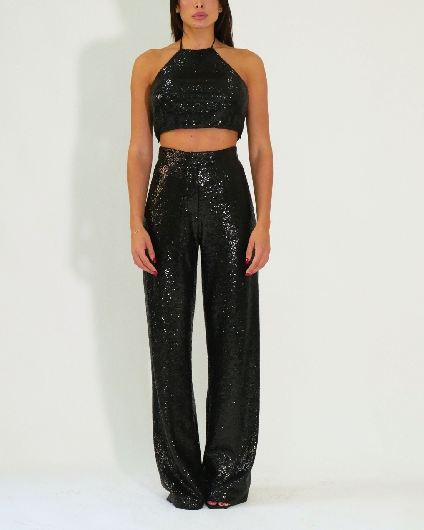 Shiki Pantalone PRINE - SanShopLuxury - 2024, 40, 42, Abbigliamento, Autunno/Inverno, Donna, FW24, Idoneo, Nero, Outlet, Pantalone, Shiki, Ultimo