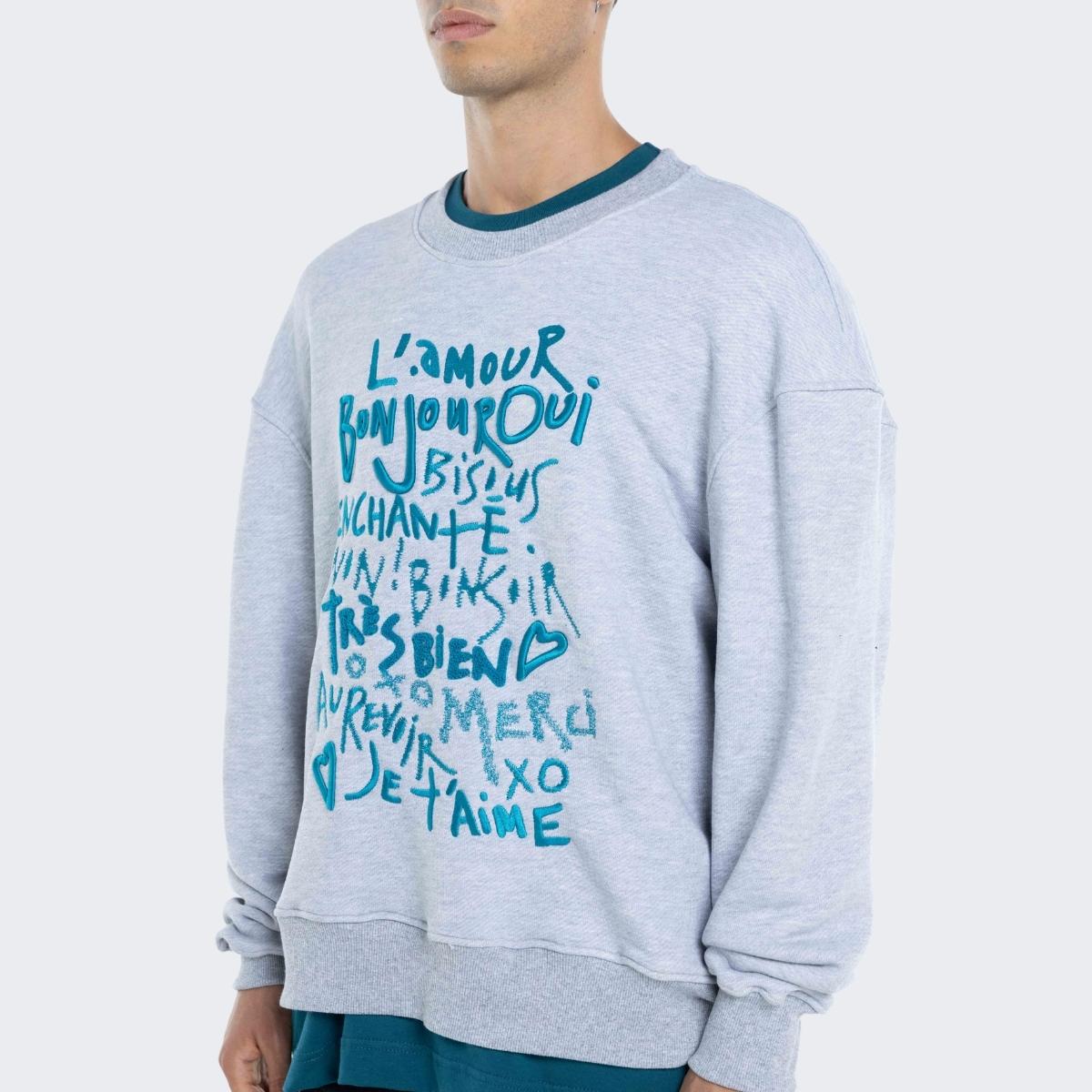 Gavensemble Felpa SWEAT11 - SanShopLuxury - 2023, Abbigliamento, Autunno/Inverno, Felpa, FW23, Gavensemble, Girocollo, Grigio, Outlet, Uomo, XL, XXL