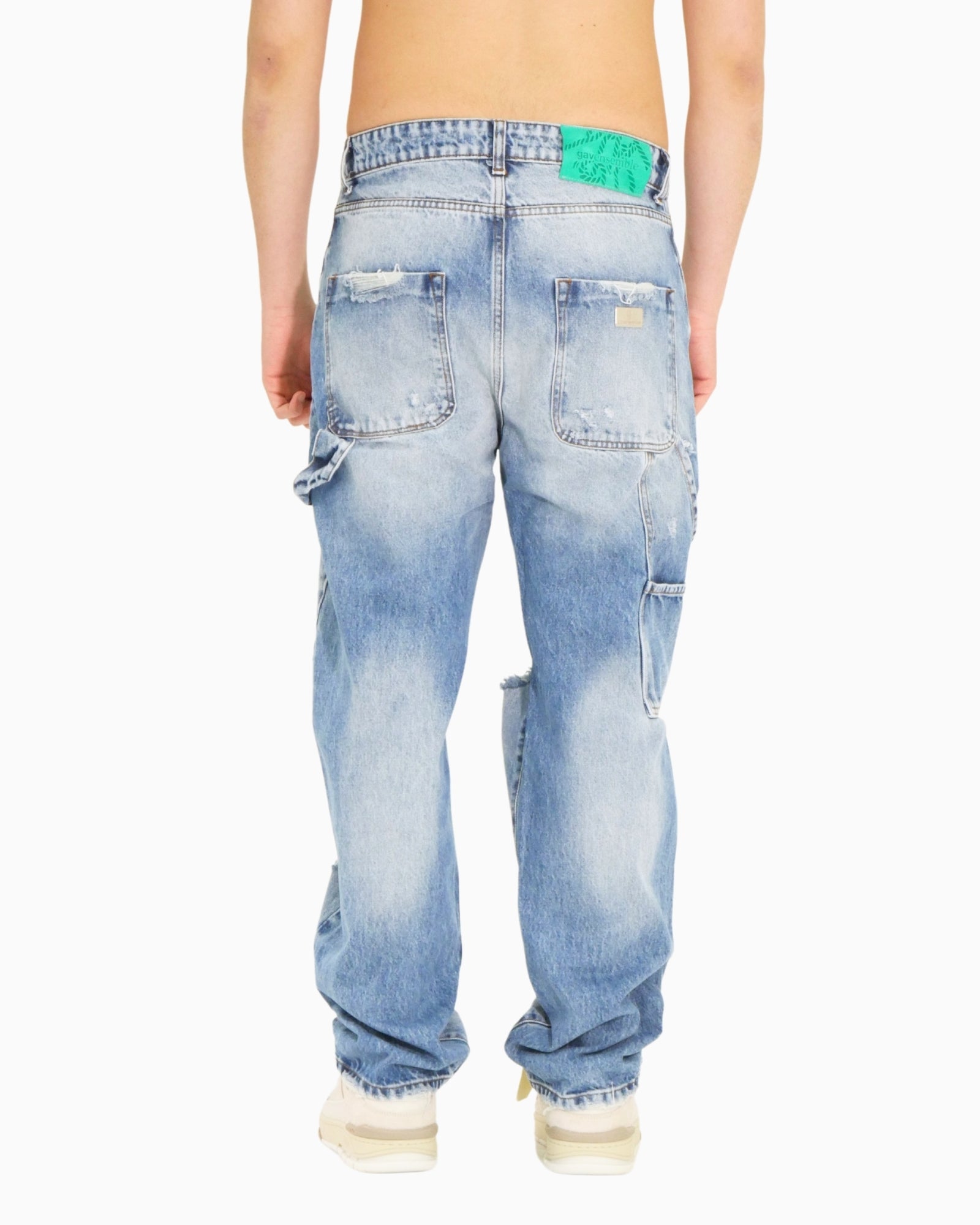 Gavensemble Jeans SS25-BAGGY810-BL - SanShopLuxury - 2025, 44, 46, 48, 50, 52, 54, Abbigliamento, Blu, Gavensemble, Idoneo, Jeans, New, Primavera/Estate, SS25, Uomo