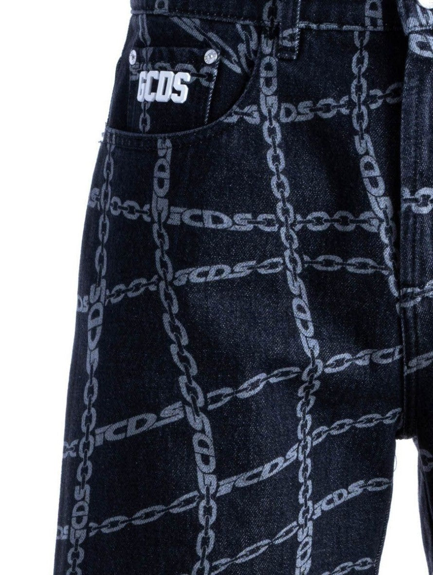 Gcds Short SS22M360203 - SanShopLuxury - 2022, 44, 46, 48, 50, Abbigliamento, Blu, Gcds, Nero, Outlet, Primavera/Estate, Short, SS22, Uomo