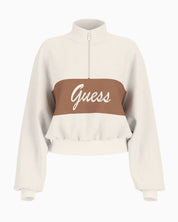 Guess Felpa V5BQ00 KCX22 D001 - SanShopLuxury - 2025, Abbigliamento, Autunno/Inverno, Bianco, Donna, Felpa, FW25, Guess, Idoneo, M, New, S, XS