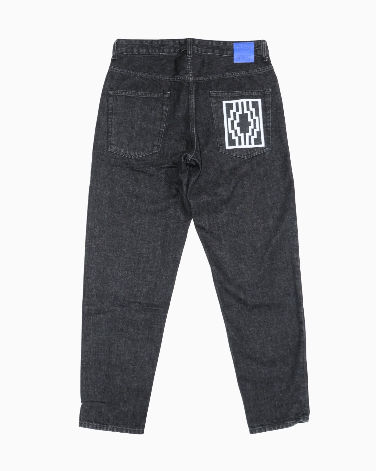 Inverno, FW20, Jeans, Marcelo Burlon, Nero, Outlet, Uomo