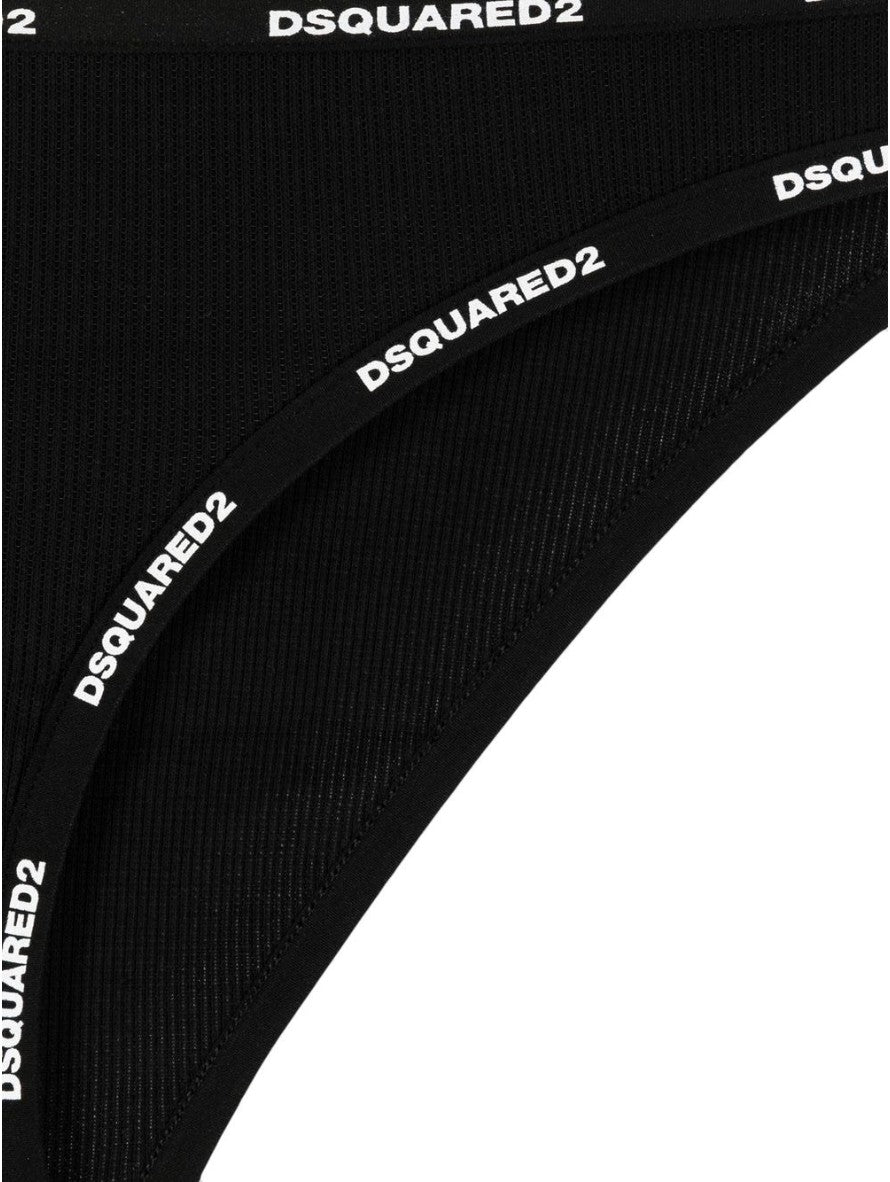Dsquared2 Slip D8L844340 - SanShopLuxury - 2023, Autunno/Inverno, Continuativo, Donna, Dsquared2, Idoneo, Intimo, Nero, Outlet, Primavera/Estate, Slip, SS23, Ultimo, V