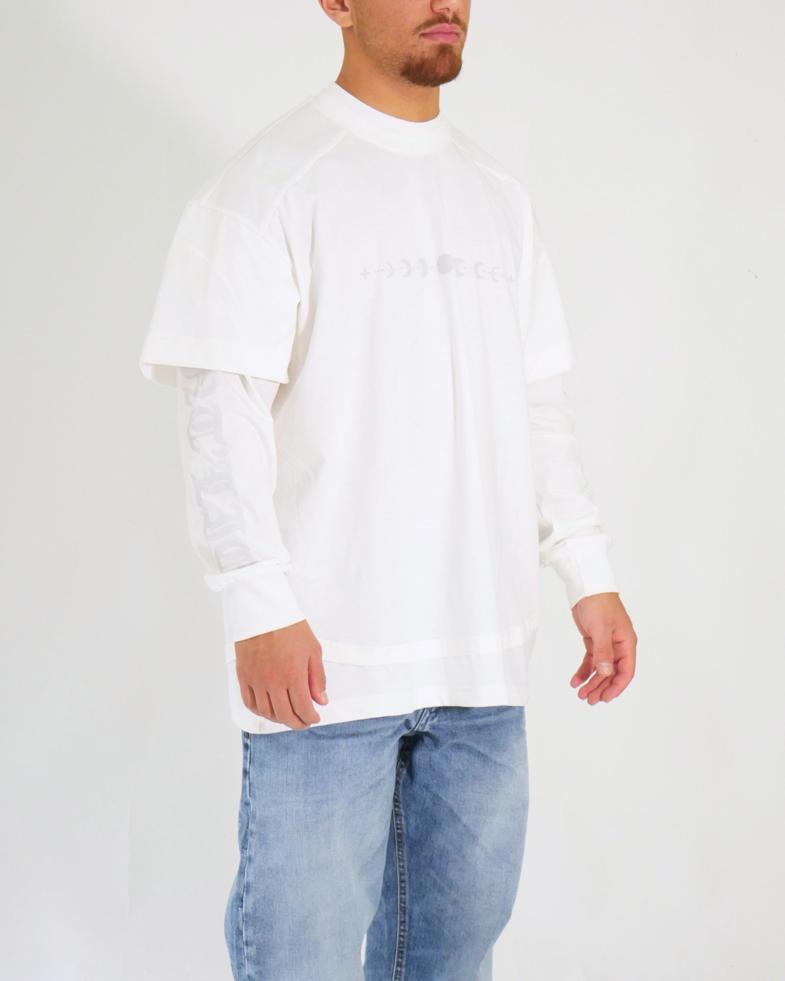 Donotconform T-Shirt TEE6000-B - SanShopLuxury - 2025, Abbigliamento, Autunno/Inverno, Bianco, Continuativo, Donotconform, FW25, Idoneo, L, M, New, Primavera/Estate, S, T-Shirt, Uomo, XL