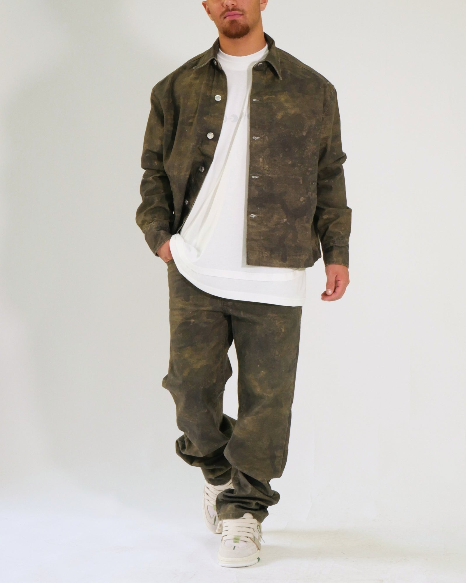 Donotconform Jeans BAGGY2040-V - SanShopLuxury - 2025, 44, 46, 48, 50, 52, 54, Abbigliamento, Autunno/Inverno, Continuativo, Donotconform, FW25, Idoneo, Jeans, New, Primavera/Estate, Uomo, Verde