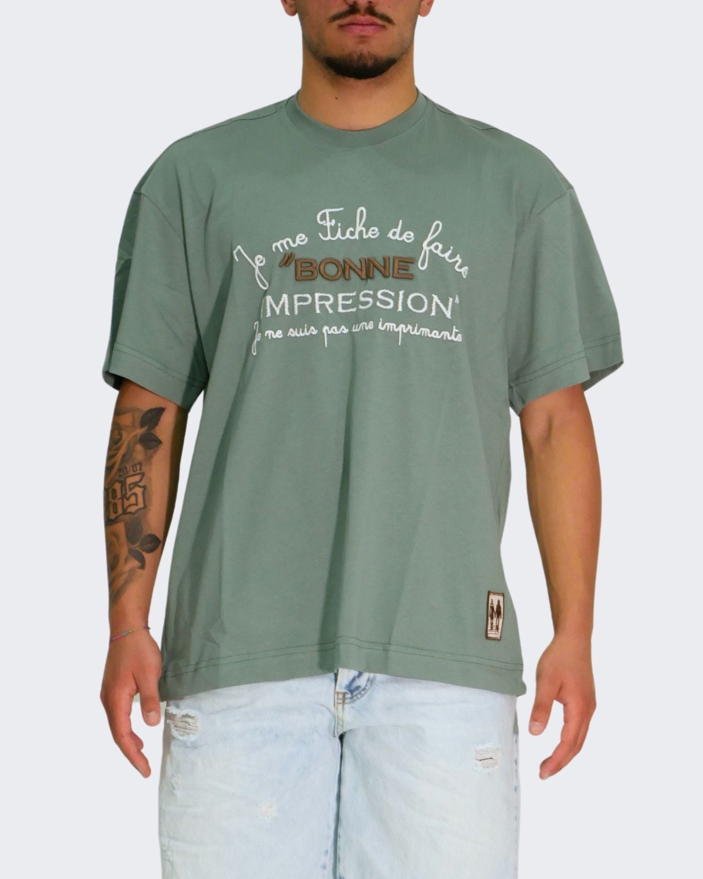 Estate, S, Salvia, SS24, T-Shirt, Uomo, Verde, XL, XXL