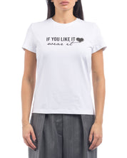 So Lavish T-Shirt M4058-B - SanShopLuxury - 2024, Abbigliamento, Autunno/Inverno, Bianco, Continuativo, Donna, FW24, Idoneo, L, M, Outlet, Primavera/Estate, S, So Lavish, T-Shirt, XL