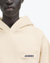 Jacquemus Felpa 245JS247-2036-150 - SanShopLuxury - 2024, Abbigliamento, Autunno/Inverno, Beige, Carry Over, Felpa, Idoneo, Jacquemus, L, M, S, Uomo, XL, XS, XXL