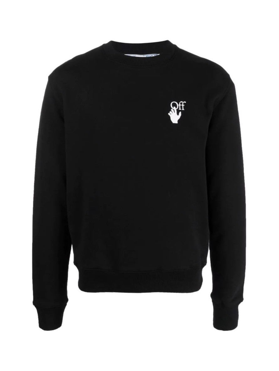 Off-White Felpa OMBA025F21FLE0061084 - SanShopLuxury - -50%, 2021, Abbigliamento, Autunno/Inverno, Felpa, FW21, Girocollo, Nero, Off-White, Outlet, Ultimo, Uomo, XL