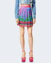 Versace Jeans Couture Gonna 76HAE8P1/NS434261 - SanShopLuxury - 2024, 38, 40, Abbigliamento, Blu, Donna, Gonna, Idoneo, Outlet, Primavera/Estate, SS24, Versace Jeans Couture