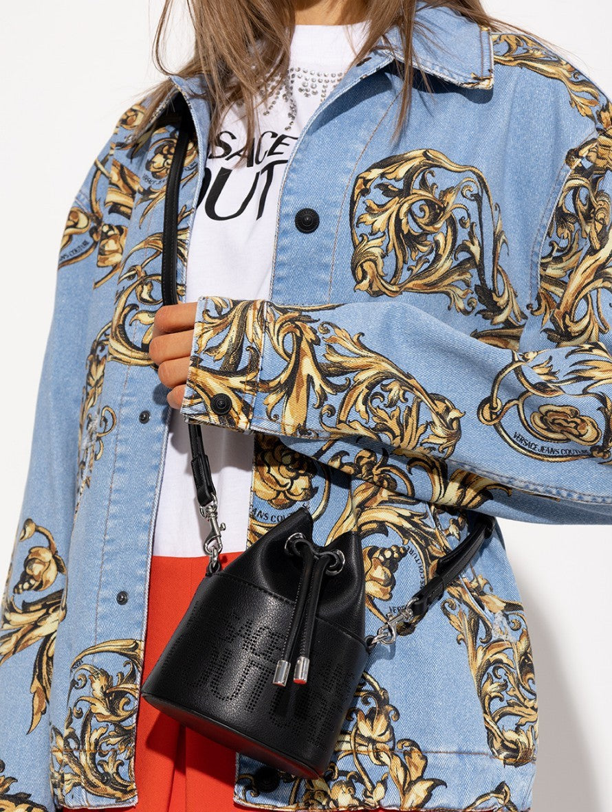 Versace Jeans Couture Borsa Da Spalla 72VA4BB6 - SanShopLuxury - 2022, Autunno/Inverno, Borsa Da Spalla, Continuativo, Donna, Idoneo, Nero, Outlet, Primavera/Estate, Rosso, Secchiello, SS22, Unica, Valigeria, Versace Jeans Couture